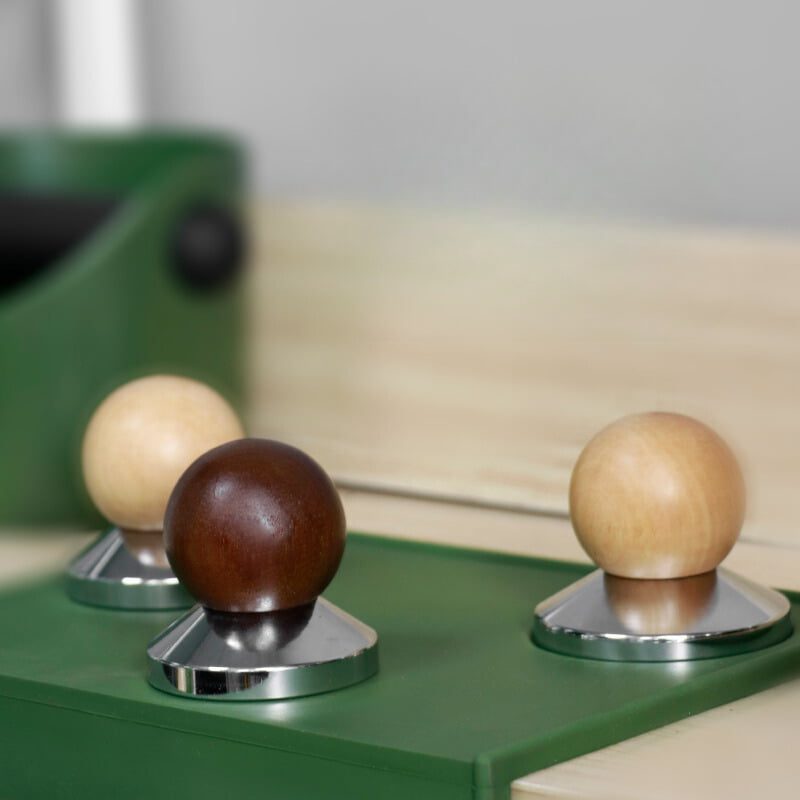 Hình ảnh thực tế Tamper nén cafe espresso 58 mm tay cầm tròn chính hãng Hình ảnh thực tế Tamper nén cafe espresso 58 mm tay cầm tròn chính hãng