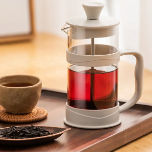 Bình pha cafe French press thuỷ tinh kiểu bắc Âu