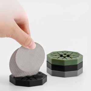 Giá đỡ tấm lưới phân phối nước espresso puck screen 58 mm silicone