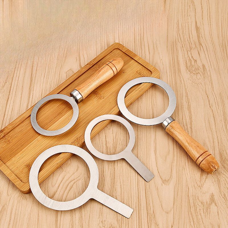 Ảnh sản phẩm Vòng khò trà sữa vòng inox che miệng ly khò kem trứng nướng đường kính trong 7.5 cm chính hãng