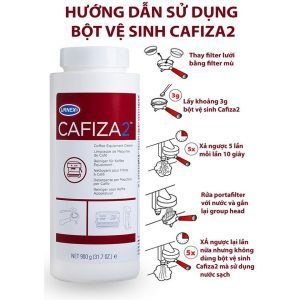 Bột vệ sinh máy pha cà phê Espresso Cafiza 2