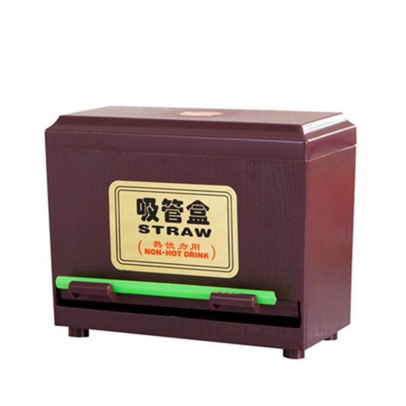 Ảnh sản phẩm Hộp đựng ống hút tiện lợi, điều chỉnh được kích cỡ ống hút chính hãng