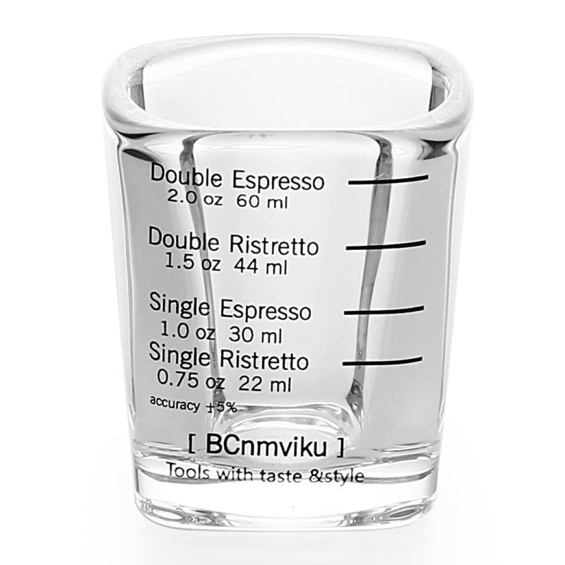 Ảnh sản phẩm Ly espresso 2 shot đong định lượng thể tích 60 ml có vạch chia chính hãng