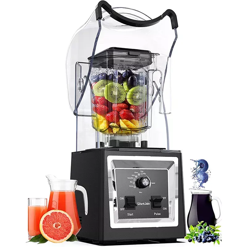 Ảnh sản phẩm Máy xay sinh tố công nghiệp Micae HS8001 chống ồn 1500W chính hãng