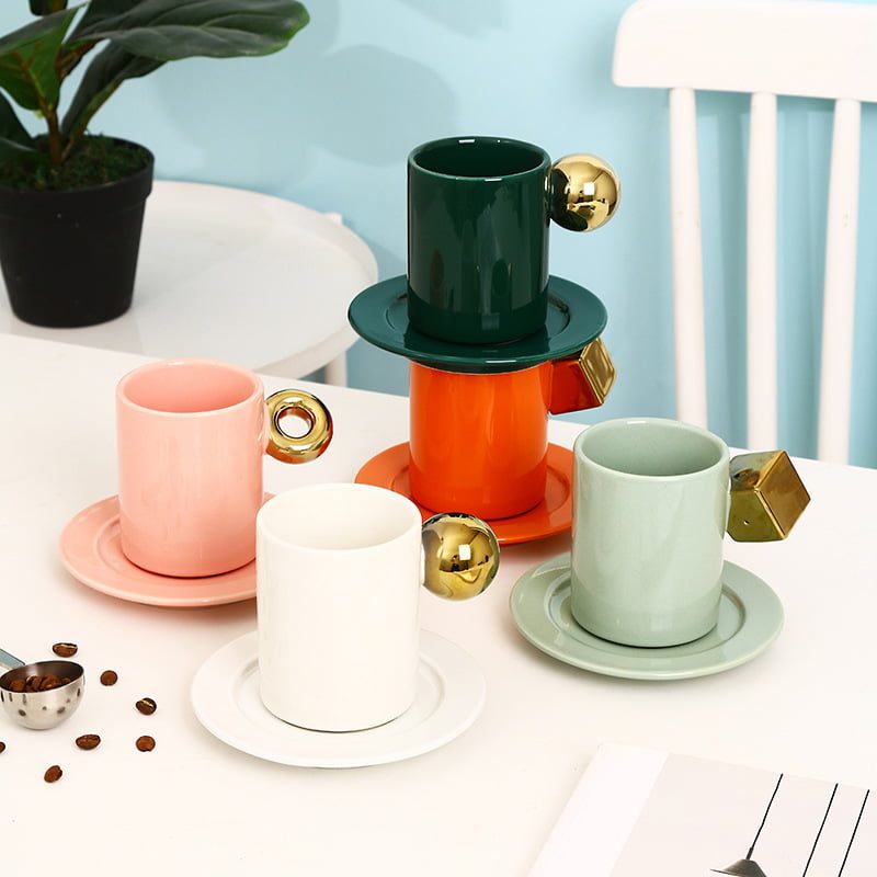Ảnh sản phẩm Cốc sứ cafe kiểu dáng bắc Âu sang trọng chính hãng