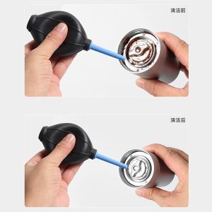 Bộ dụng cụ bóng bóp thổi bụi vệ sinh máy xay cafe kèm cọ, khăn