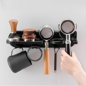Giá treo phụ kiện pha cafe espresso giá treo tay cầm pha cafe tamper nén cafe – 58mm