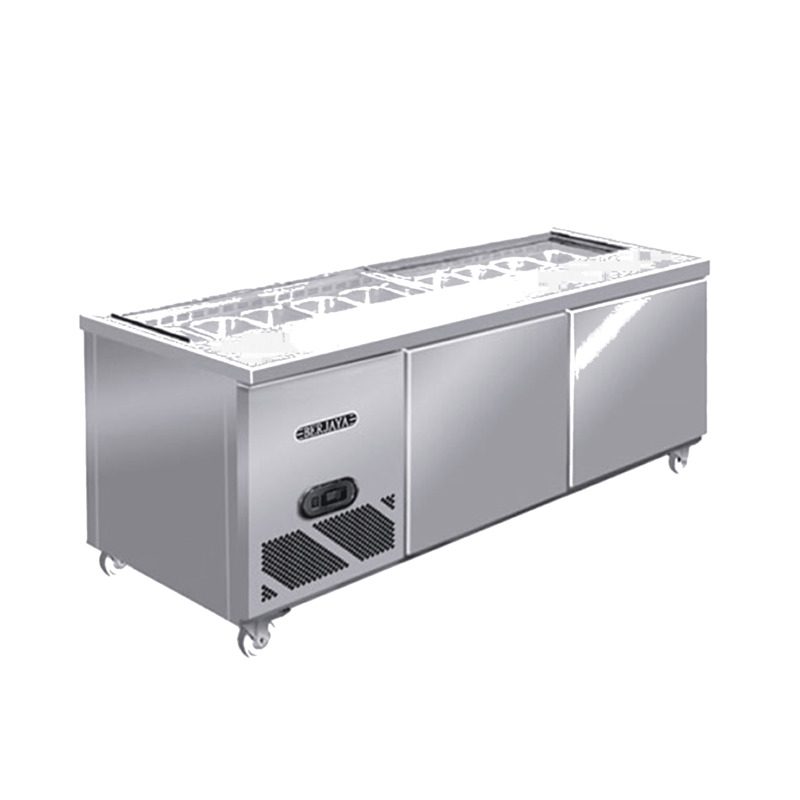 Ảnh sản phẩm BÀN MÁT SALAD BERJAYA BS2D/SSCF6/Z DÀI 1M8 chính hãng
