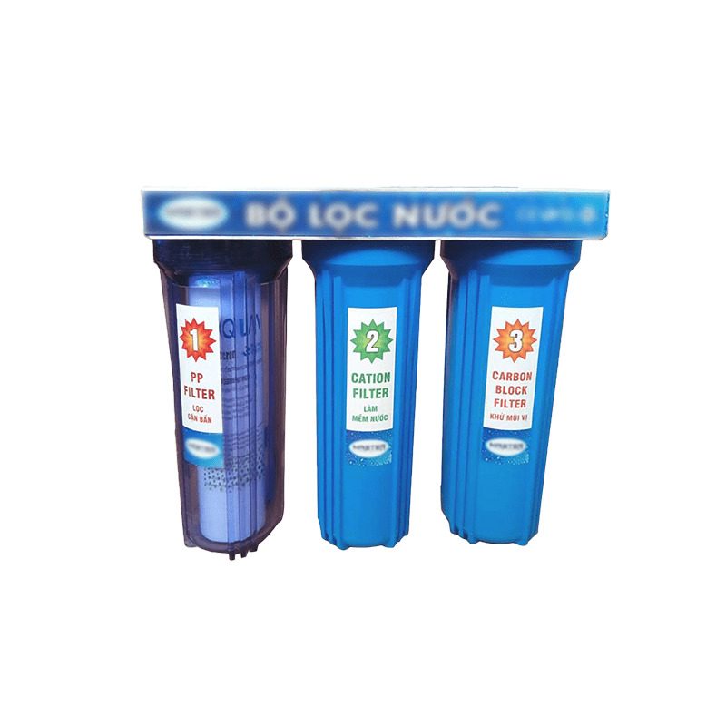 Ảnh sản phẩm Bộ lọc nước thô 3 lõi chính hãng