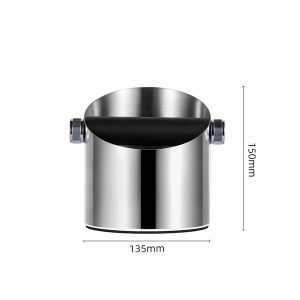 Hộp đập bã cà phê Inox