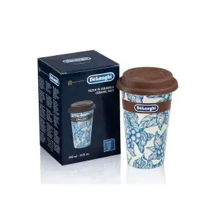 Ly sứ giữ nhiệt De’Longhi Blue Flower 300ml
