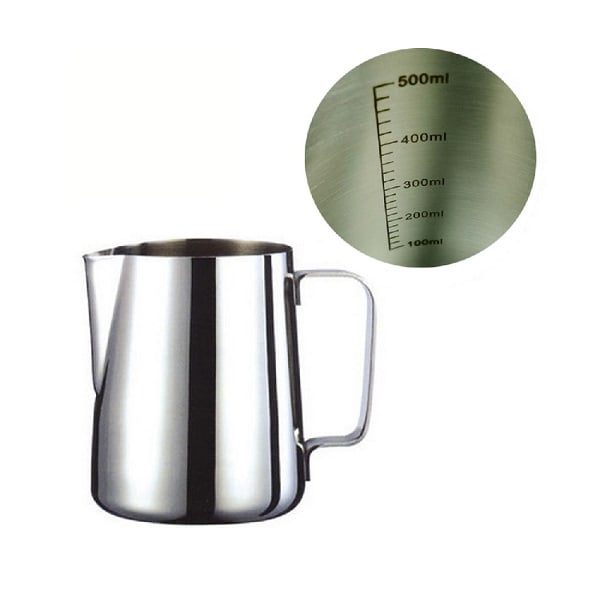 Ảnh sản phẩm Milk pitcher – Ca đánh sữa inox 900 ml có vạch chia chính hãng