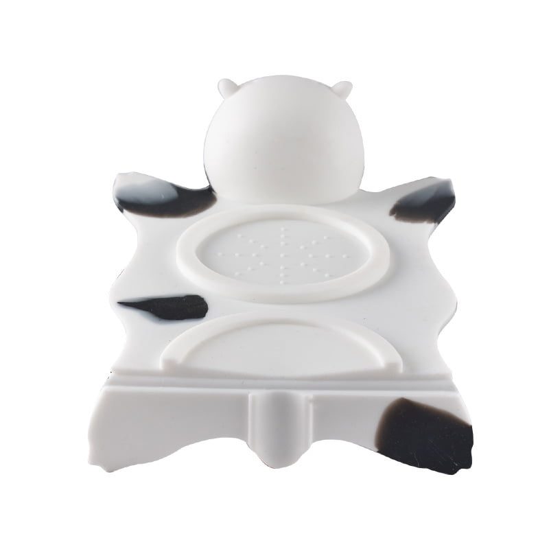 Ảnh sản phẩm Tấm cao su hỗ trợ nén cafe espresso hình con bò sữa – Tamping Mat chính hãng