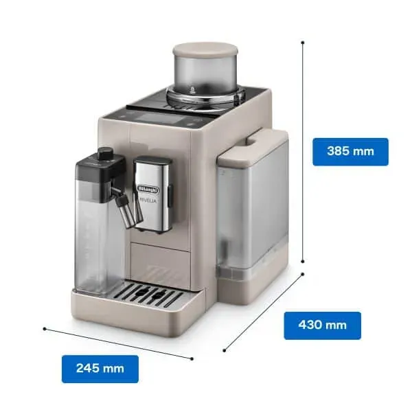 Góc chụp cận cảnh Máy pha cà phê Rivelia Góc chụp cận cảnh Máy pha cà phê Rivelia