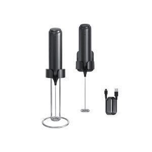 Tạo bọt sạc điện KJBQ-10 (Có giá đỡ kết hợp với sạc)