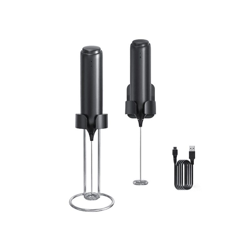 Ảnh sản phẩm Tạo bọt sạc điện KJBQ-10 (Có giá đỡ kết hợp với sạc) chính hãng