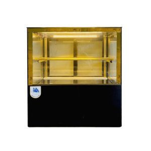 Tủ Bánh Kem Mini 90CM Kính Vuông Snow Village GB-120V