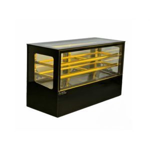 Tủ Bánh Kem Mini 90CM Kính Vuông Snow Village GB-120V
