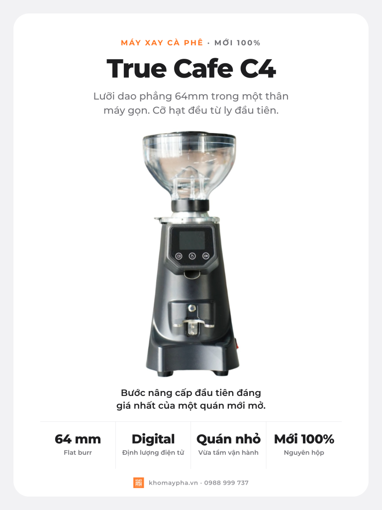 May xay ca phe true cafe c4 khomaypha